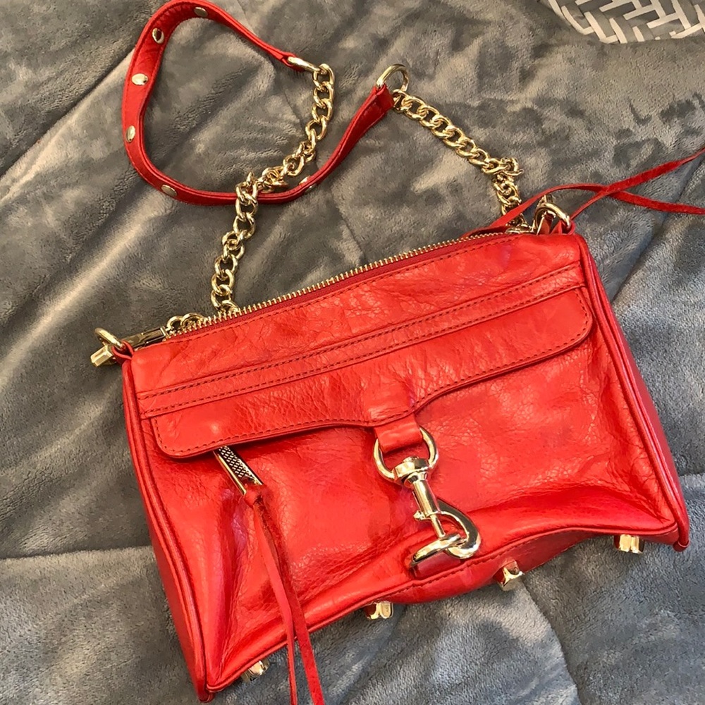 Red crossbody
